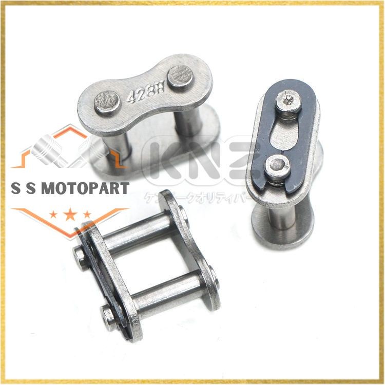 Sambungan Rantai 428H 428 H (SILVER) Merk KNZ