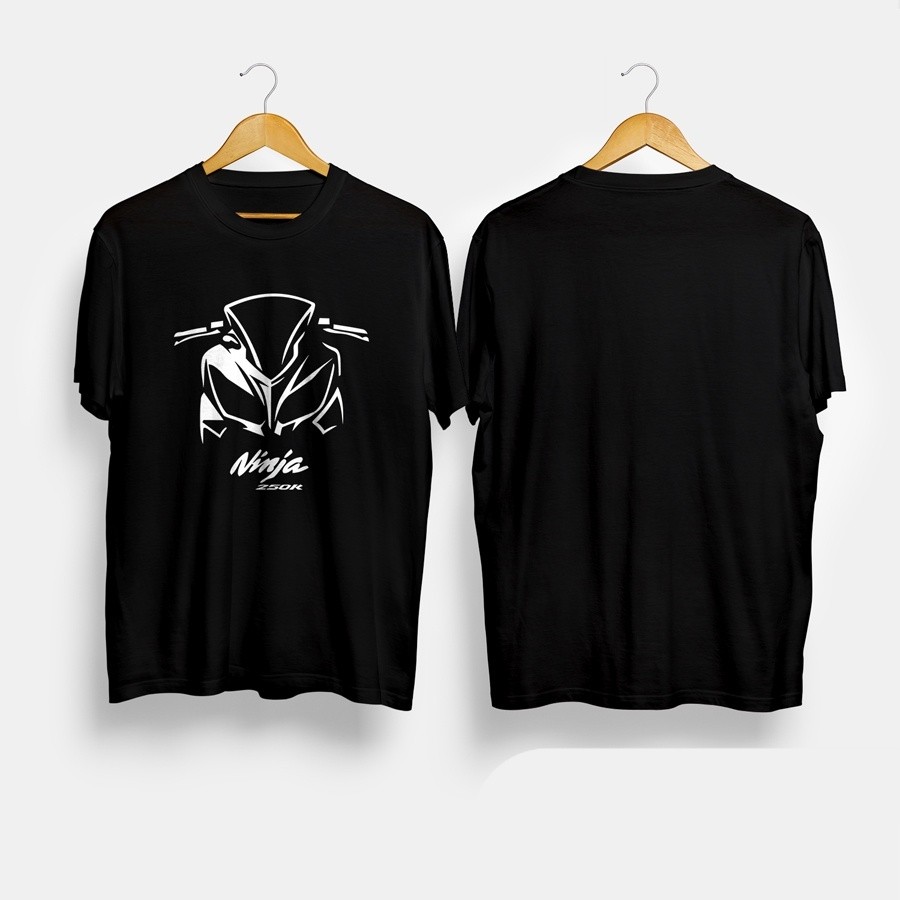 Kaos Baju Motor Kawasaki Ninja 250 R Vector Kaos Otomotif