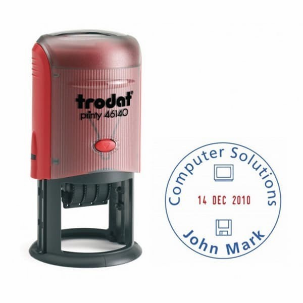 

Trodat Stempel Tanggal Otomatis Type 46140 + Design - DESIGN