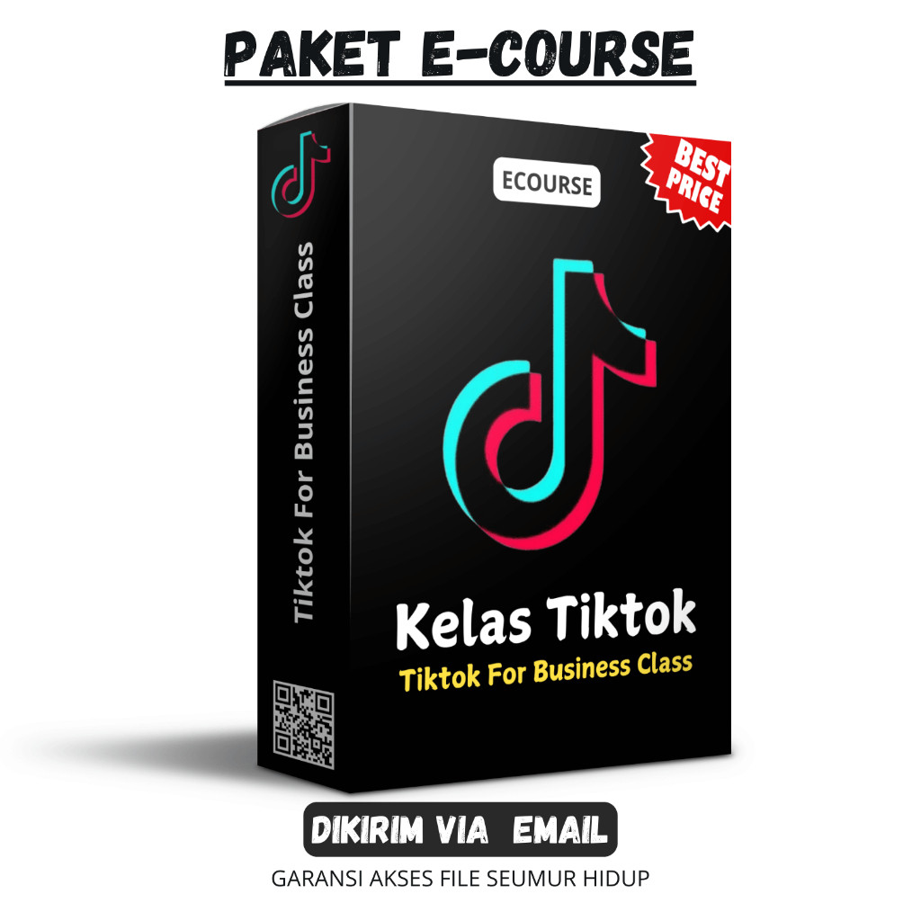 (45) ECOURSE - Kelas Tiktok - Tiktok For Business Class