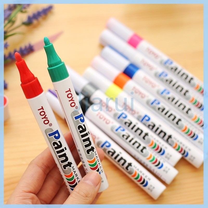 Jiarui Spidol Permanen/Spidol ban paint marker mobil motor /Permanent Marker  TOYO original
