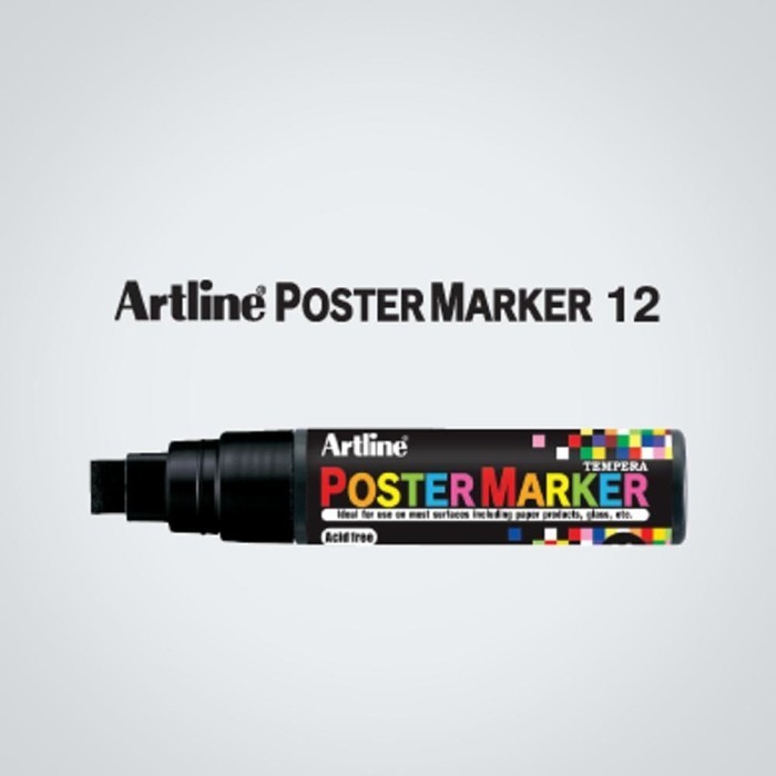 

SPIDOL ARTLINE POSTER MARKER EPP-12 - Fl.Pink