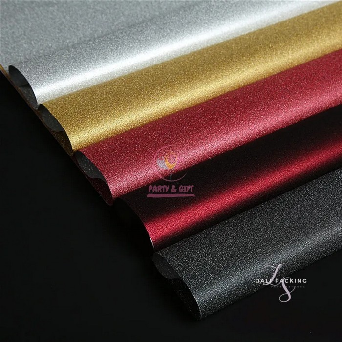 

PARTY & GIFT STORE | Kertas Kado Rainbow PREMIUM Pelangi Emboss Jeruk Bungkus Kemasan