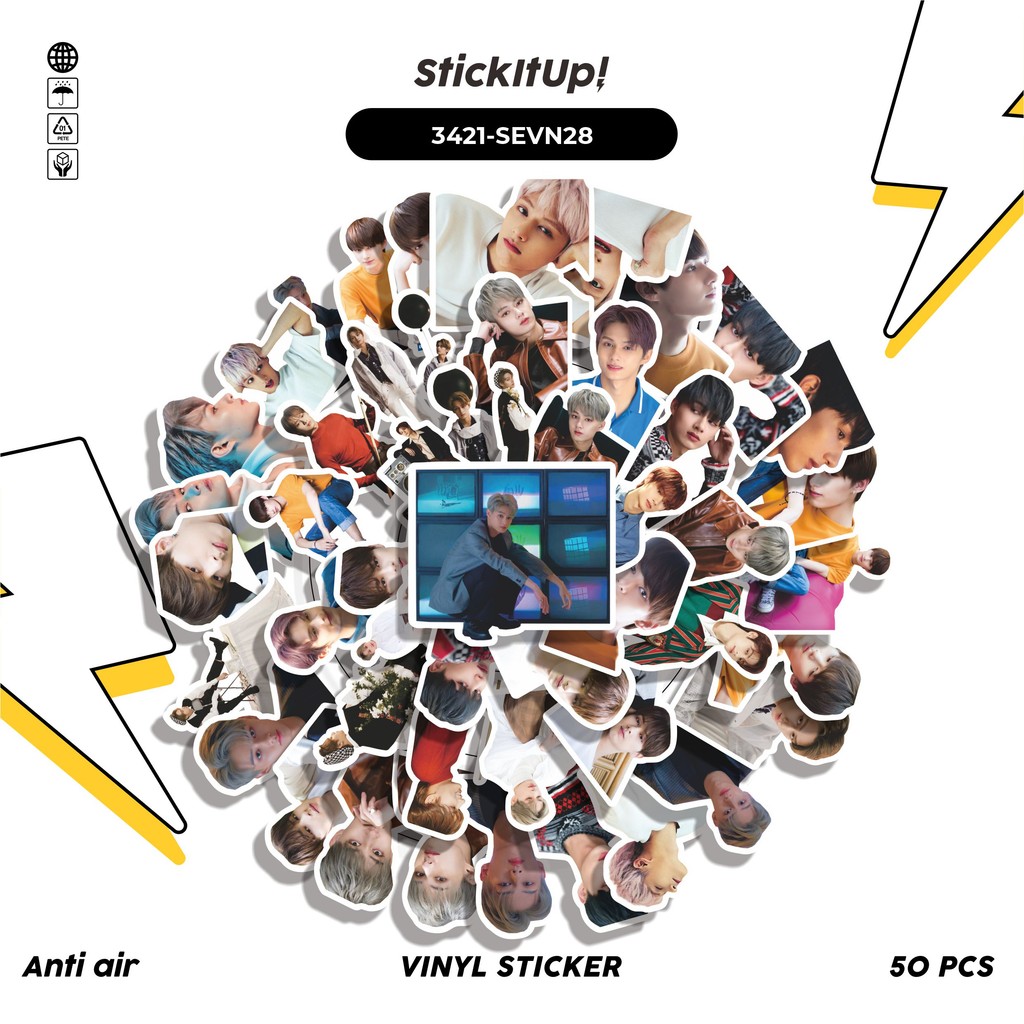 

COD✨ 50 Pcs Stiker JUN SERIES 03 Lucu Anti Air Untuk Dekorasi Notebook Sepeda Skateboard Handphone DIY