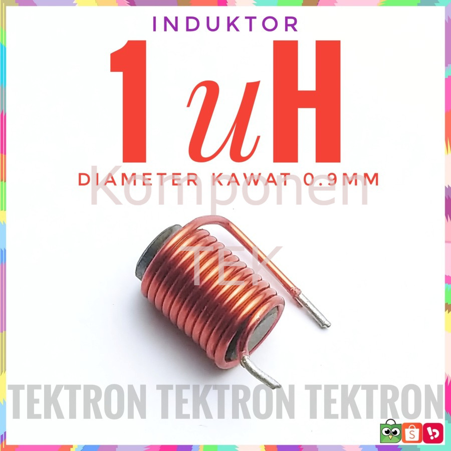 INDUKTOR 1uH RFC 1 uH d 0.9mm 6Amp