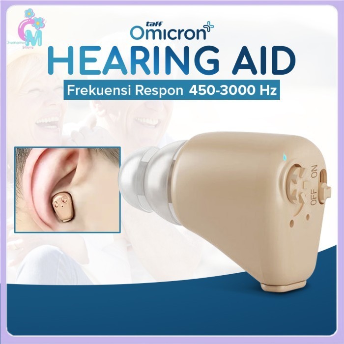 

- TaffOmicron Alat Bantu Dengar In Ear Hearing Aids - K-88 -