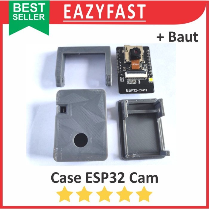 Casing ESP32 Cam Camera Case Box Housing Holder ESP 32 OV Mounting Bracket Kotak 3D Print Enclosure