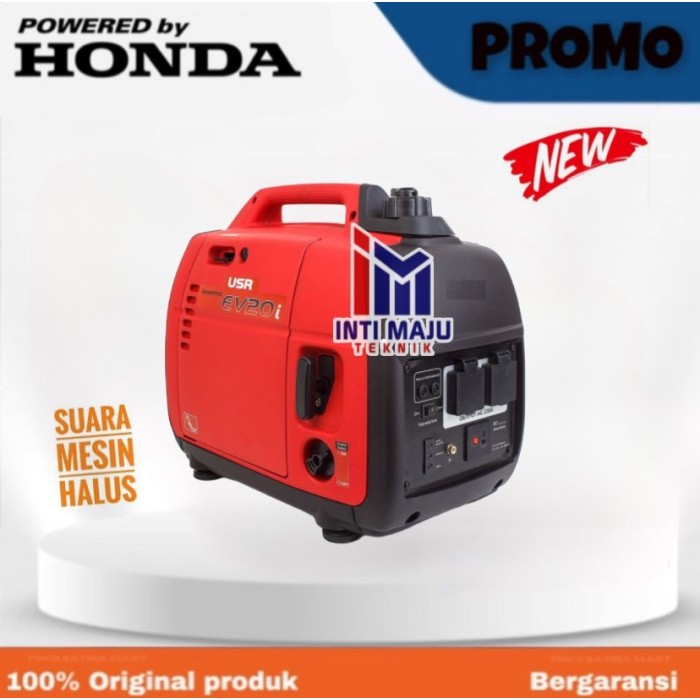 MESIN GENSET INVERTER USR EV20is MODEL GENSET HONDA SILENT EU22i