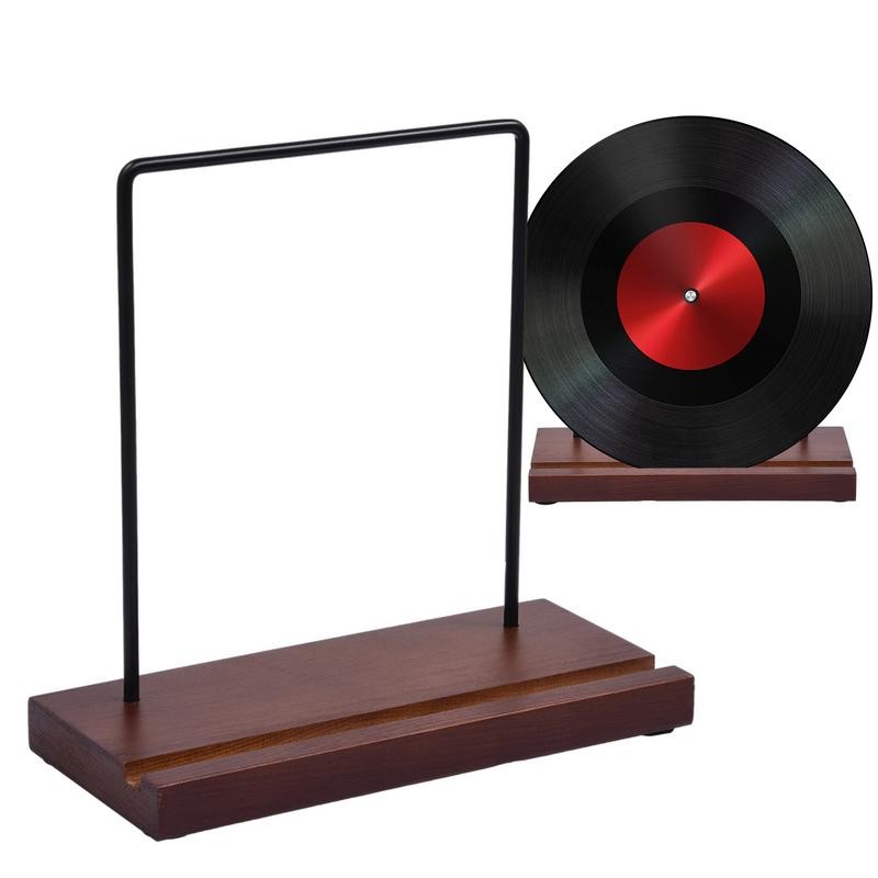 

Tabletop Record Holder,Now Playing Vinyl Record Stand Display,Vinyl Holder, Vinyl Stand for Albums Record Collection Holders LP