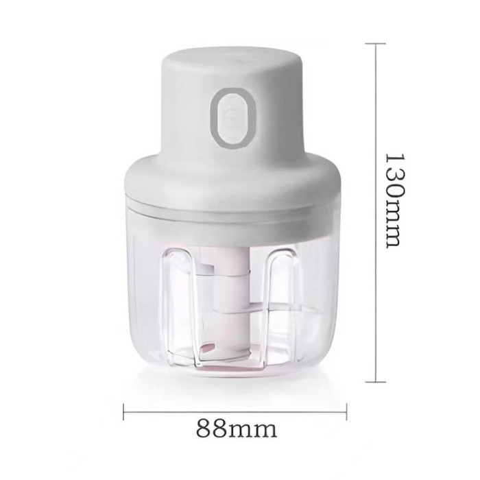 Mini Chopper Listrik Blender Portable Elektrik Tanpa Kabel - CHOPPER GREY