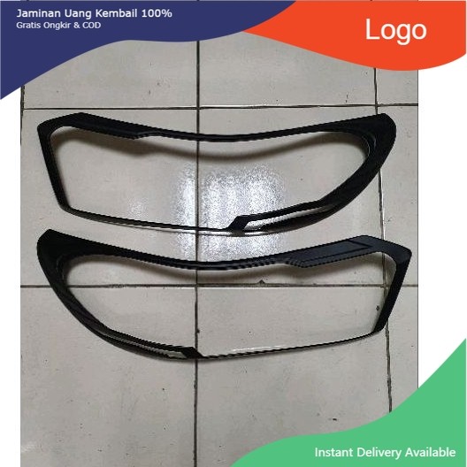 Garnish lampu depan hitam doff All new brio 2023. Tasya_Variasi_Mobil
