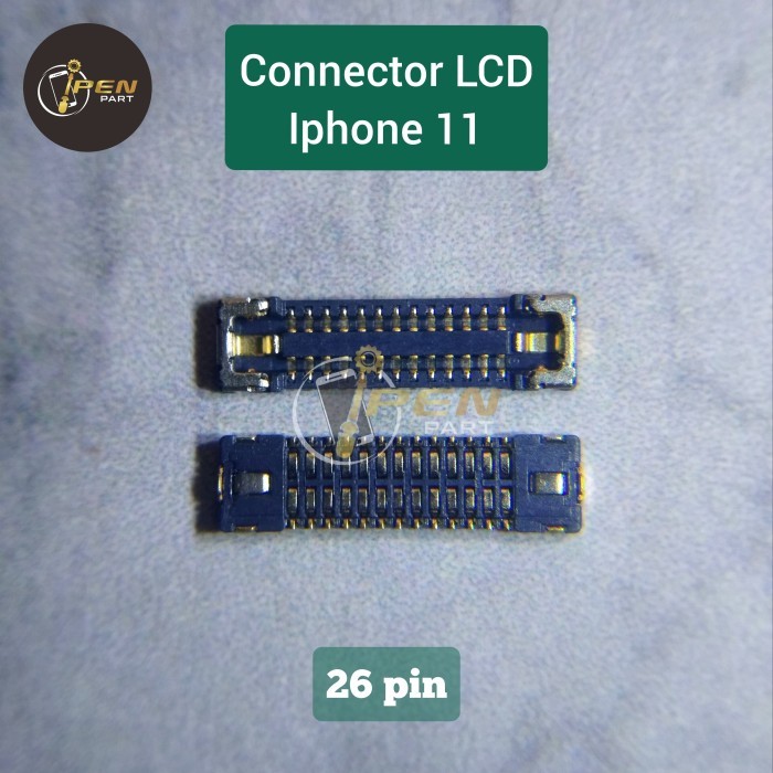 GS90 Konektor LCD Iphone 11 Original Socket Connector Layar Di Mesin