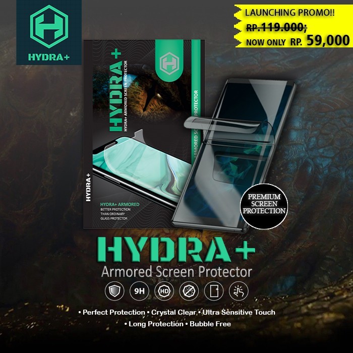 PROMO HYDRA+ Xiaomi Mi Mix 4 - Anti Gores Hydrogel - NOT Tempered - Full - BELAKANG