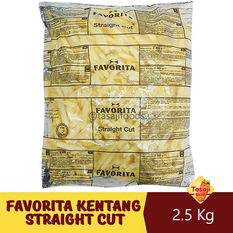 

Favorita Kentang Straight Cut 2,5 Kg Frozen
