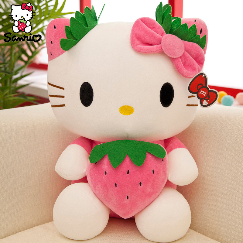 

Y2K Hello Kitty Plush Toy Plushies Sanrio Doll Kuromi Home Decoration Room Pillow Cinnamoroll Kawaii Children Birthday Gift Girl