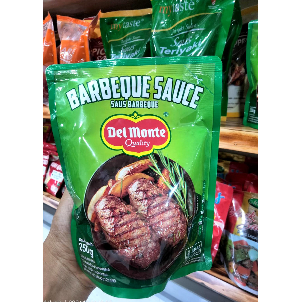 

Delmonte Saus Barbeque / BBQ 250gr