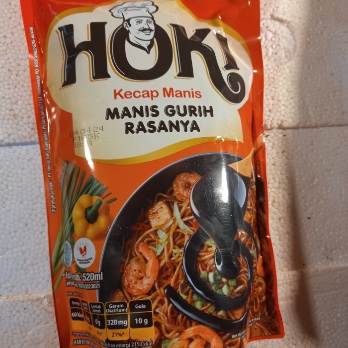 

NEW ITEM HOKI KECAP MANIS REF 520ML BAHAN MASAK