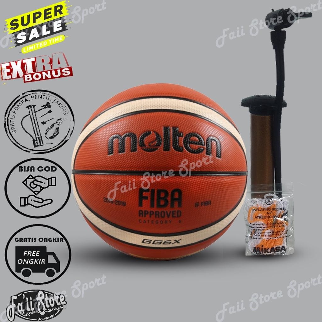 MOLTEN Bola basket molten GG6X ORIGINAL bola basket size 6