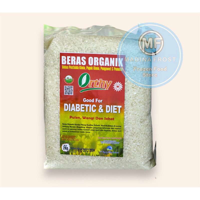 

Beras Organik Orthy 2 kg Pandan Wangi