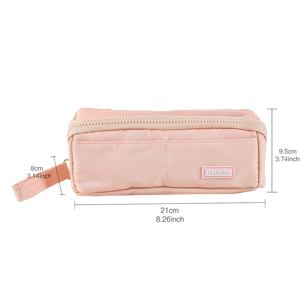 

WQN 1pc Multi-Layer Pen Bag High Appearance Level Can Be Stored Bag, Portable Portable Large Capacity Pen Bag For Middle Sch