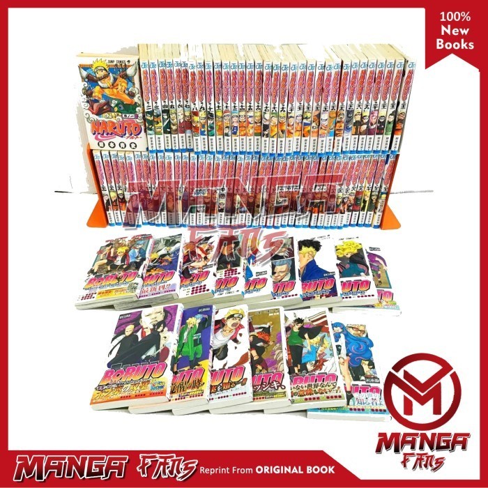 Komik manga Naruto, Vol. 1-72 (English) - MangaFans