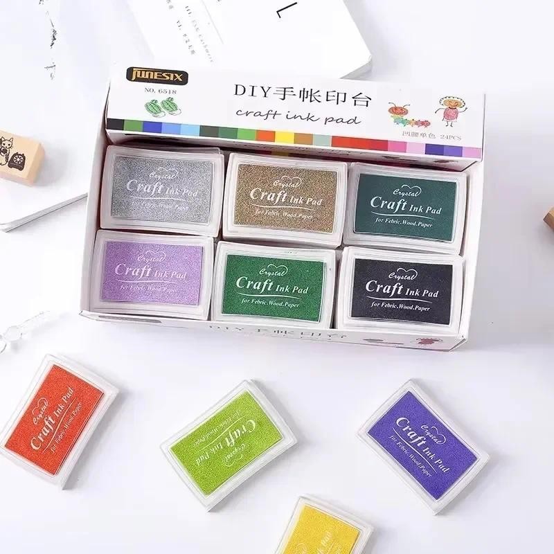 

Creative Stationery Ink Clay Wholesale Concave Waist Clay Stamp Pads Stamp Companion