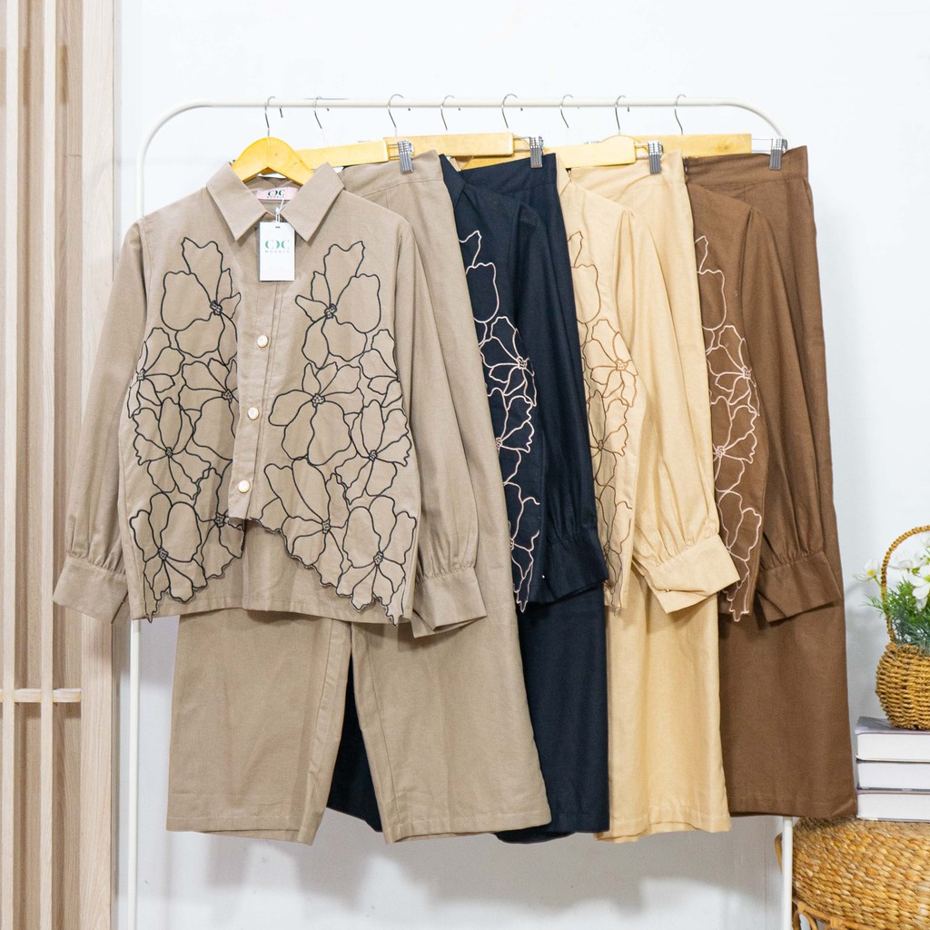 CDCModels Kanaya One Set Celana 2in1 - Setelan Wanita Dewasa