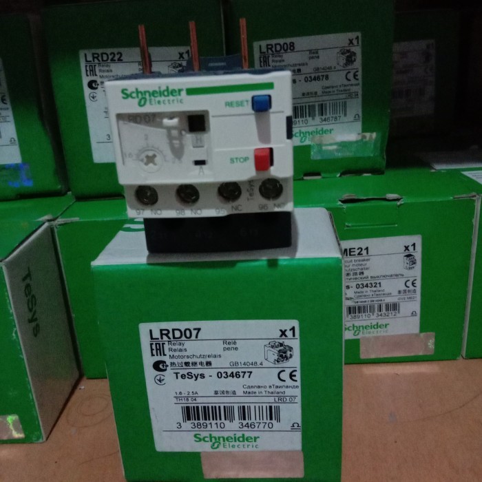 THERMAL OVERLOUD SHNEIDER LRD 03 sampai 21 harga sama