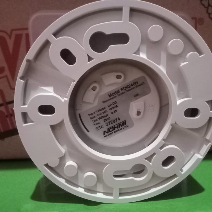 photoelectric smoke detector nohmi fdk246n