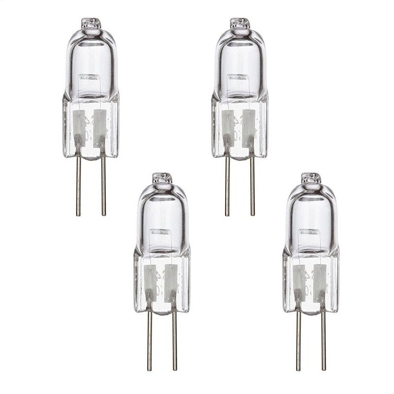 20W 12V G4 Halogen Bulb Oven Light Halogen Bulb 2600K Warm White Bulb Beads Crystal Lamp Bulb Home A