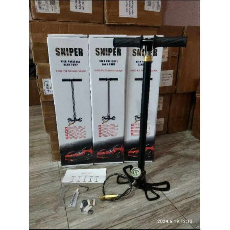 pompa pcp 4 stage Sniper non QD 6000psi