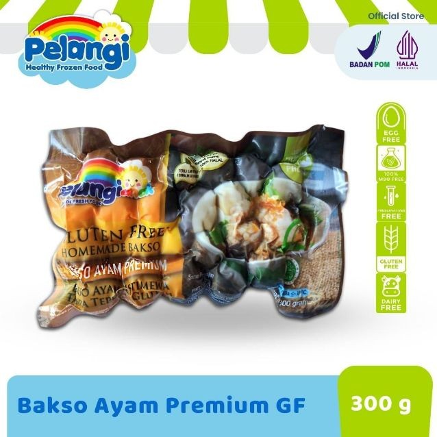 

Pelangi Bakso Ayam Original 300gr | Bakso Ayam Gluten Free