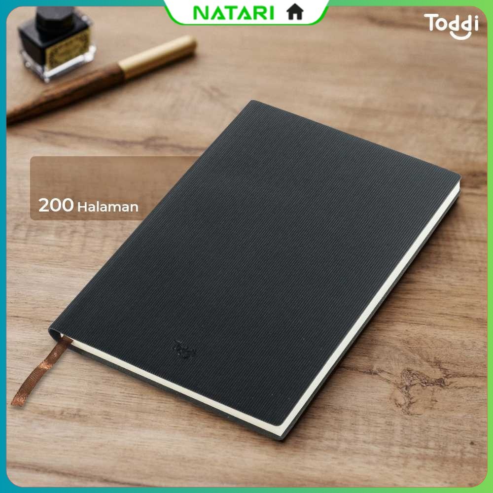 

Toddi Buku Jurnal Leather Notebook Diary 68GSM 200 Halaman Grid - TD100
