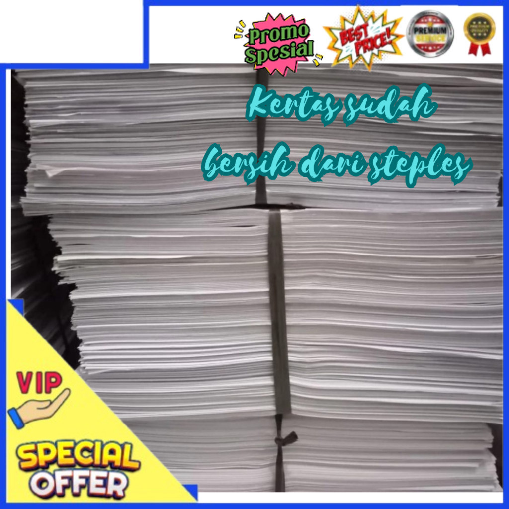 

Bisa Cod Kertas Bekas Bebas Steples Kertas Hvs F4 Kertas Hvs Murah Kertas Fotocopy Hvs Bekas A4 F4 1 Sisi