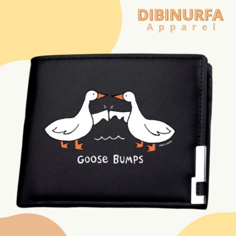 Wallet/Dompet Pria Anak Kulit Sintetis Garfield Lipat Polos Slot Kartu Custom Nama