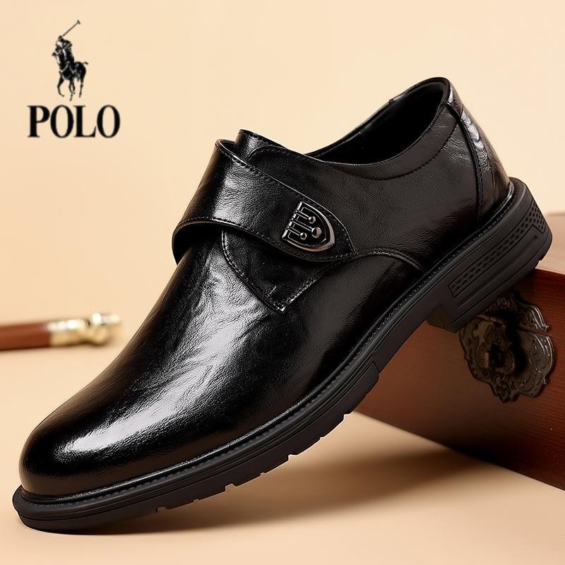 Prelesty Sepatu Boots Pria Resleting Casual Tinggi Formal Kulit Asli Original Kekinian Cowok Dewasa 