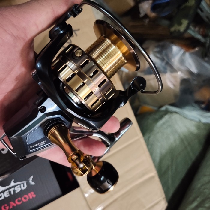 reel pancing getsu rankers body metal 6000 reel.laut