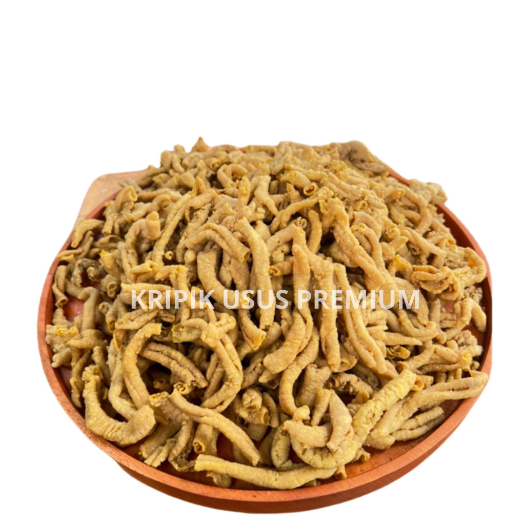 

PROMO Keripik Usus Ayam Original Asin Gurih Renyah 500gr LARIS