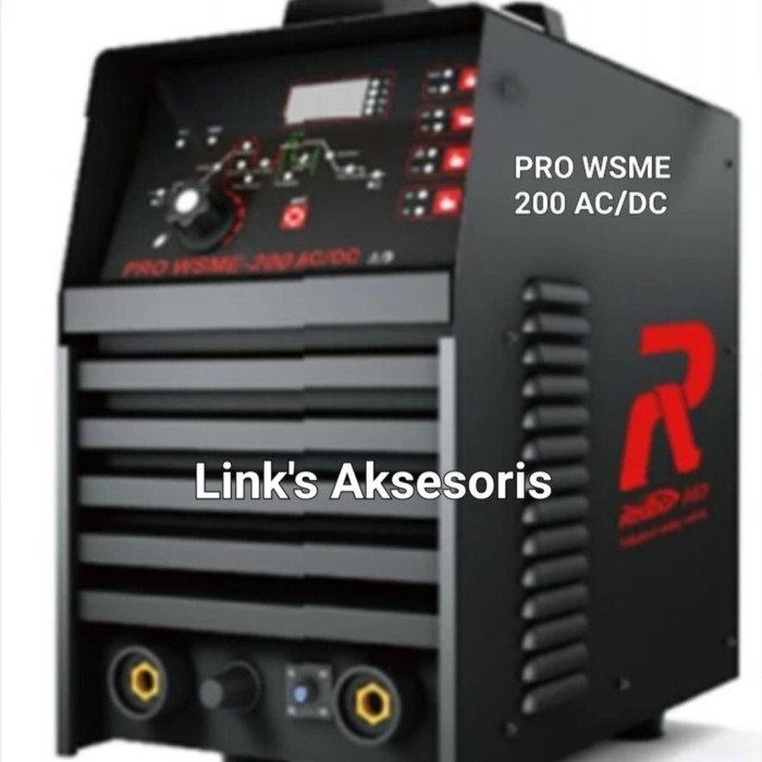 Mesin Las Tig AC DC REDBO PRO WSME-200 AC/DC Argon Tig Stainless Aluminium 1 Phase
