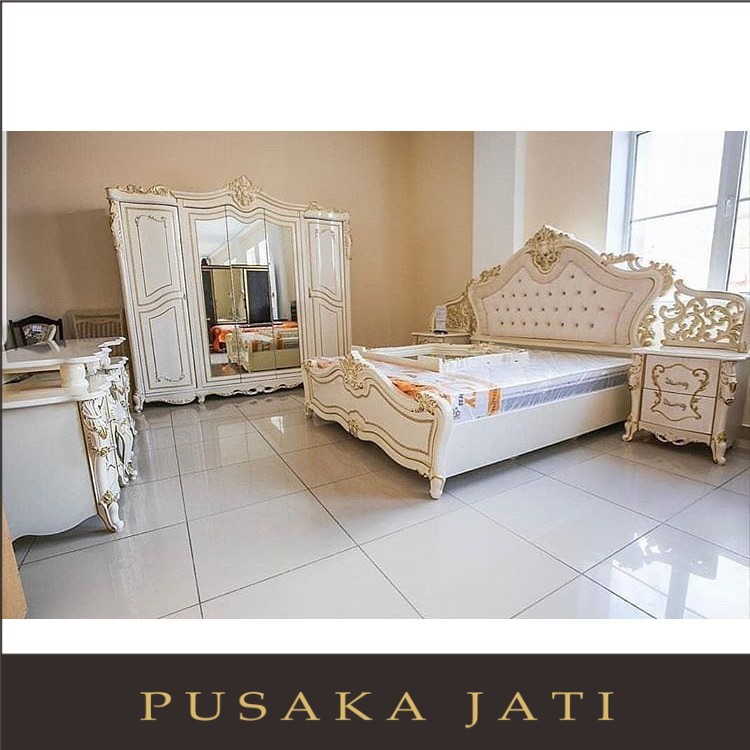 Kamar set jati klasik minimalis modern pusaka jati jepara