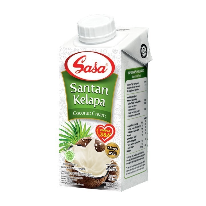 

TERMURAH Sasa Santan Cair 200 ML