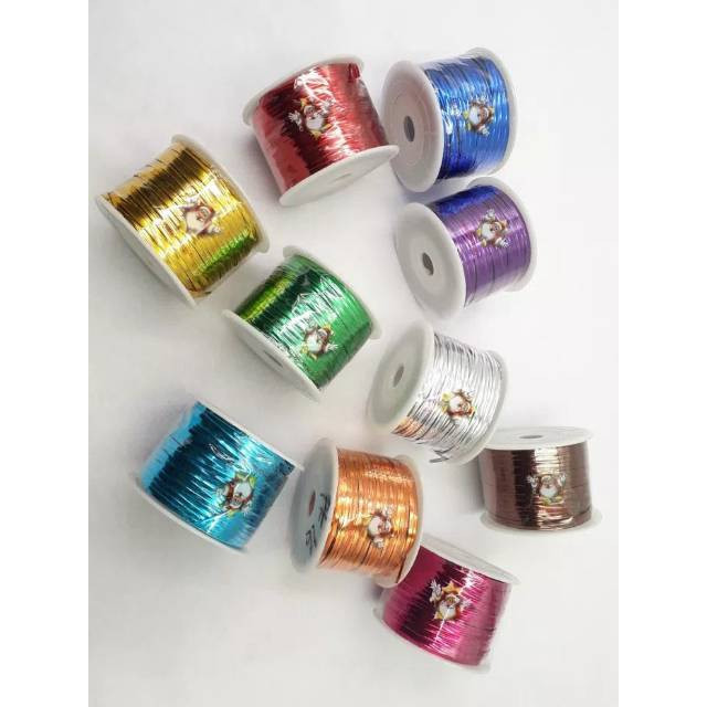

ACC Pita Kawat / Pita Souvenir / Kawat Souvenir Isi 100 Yard