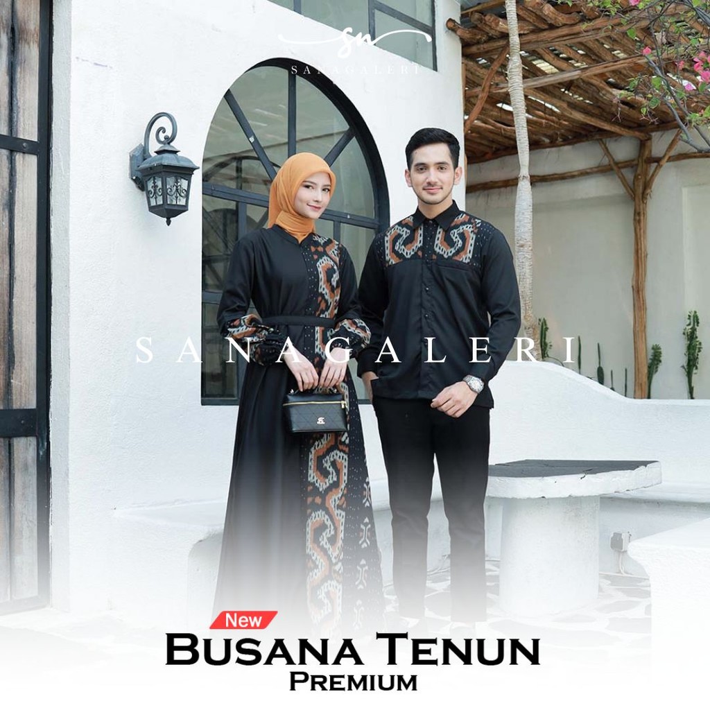 Set couple amira tenun baju kondangan, set couple busana wanita tenun, set couple ethnic tenun troso