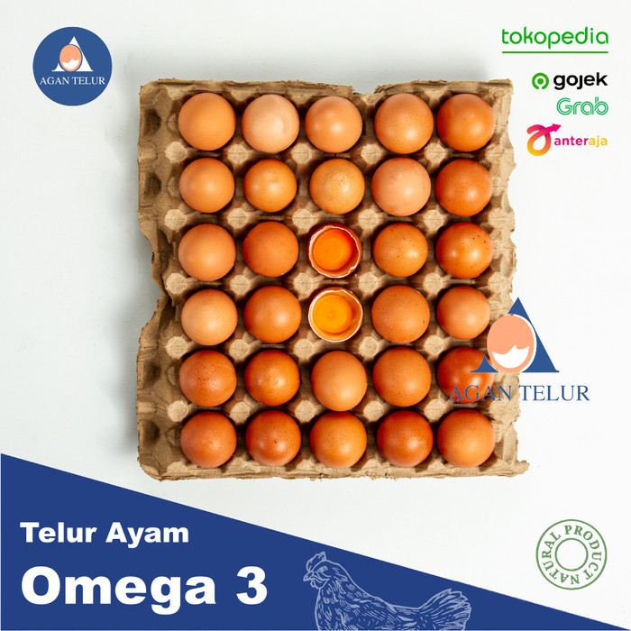 

Telur Omega 3 Per 30 Butir
