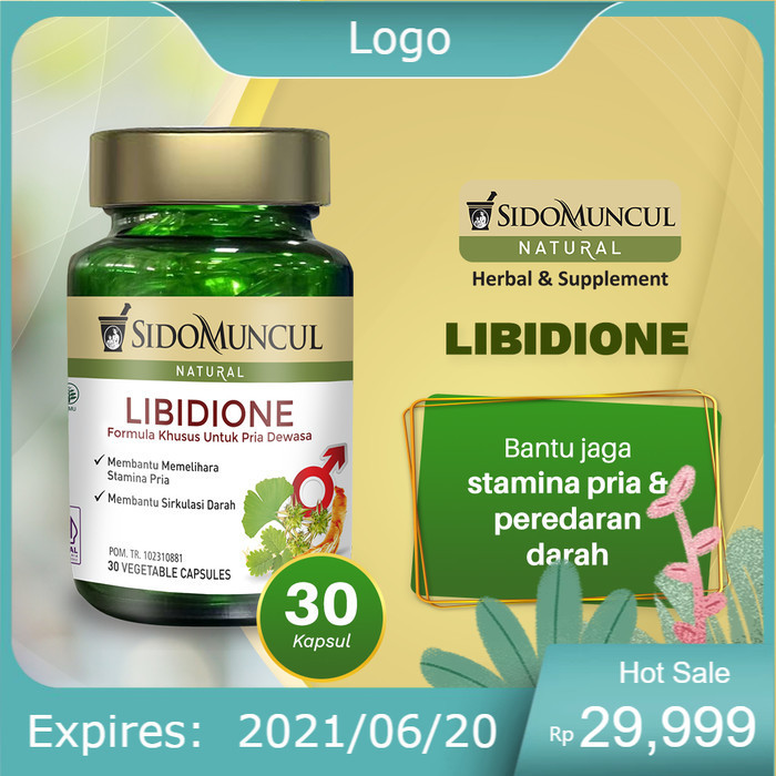 

Sido Muncul Natural Libidione 30 Kapsul