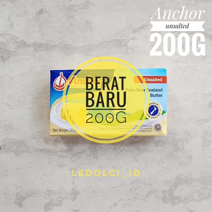 

MURAH! BUTTER ANCHOR UNSALTED 227 GRAM | MENTEGA TAWAR ANCHOR 227 GRAM