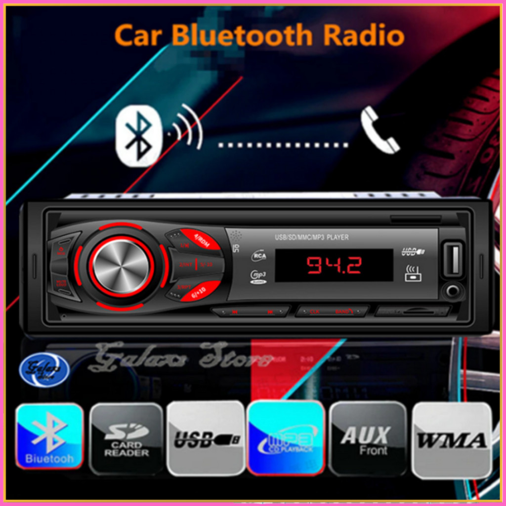 SHIMAN_SHOP JAYA Taffware Tape Mobil Audio full bas multifungsi MP3 Player Bluetooth 5.0 60W Remote 