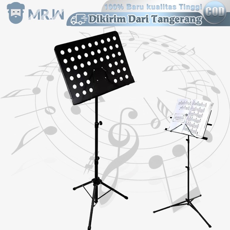 Stand Book Dudukan Buku Partitur Musik Stand Partitur Buku Music Stand Book