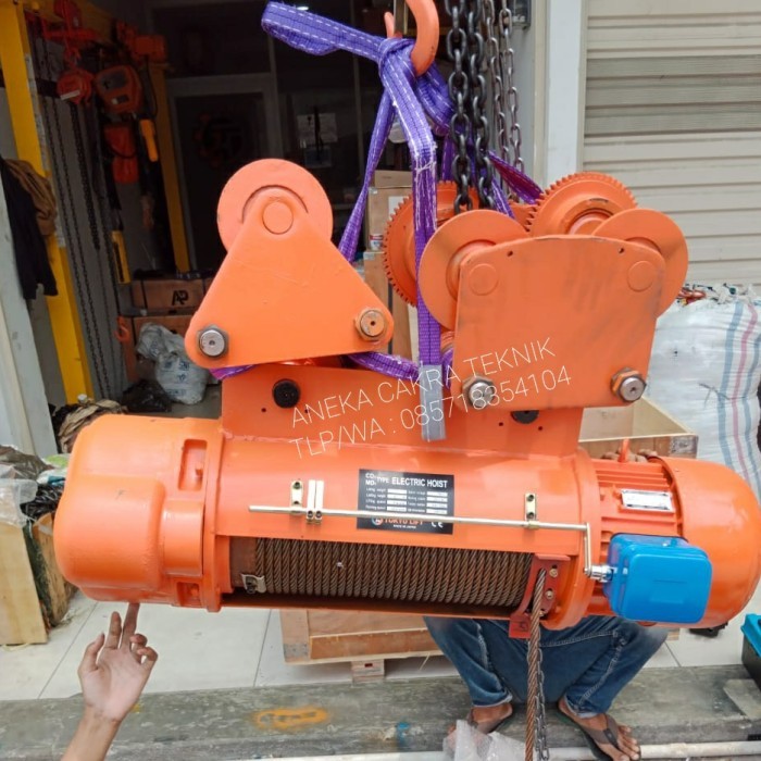 Ready Wire rope hoist crane 2 ton x 12 meter TOKYOLIFT JAPAN