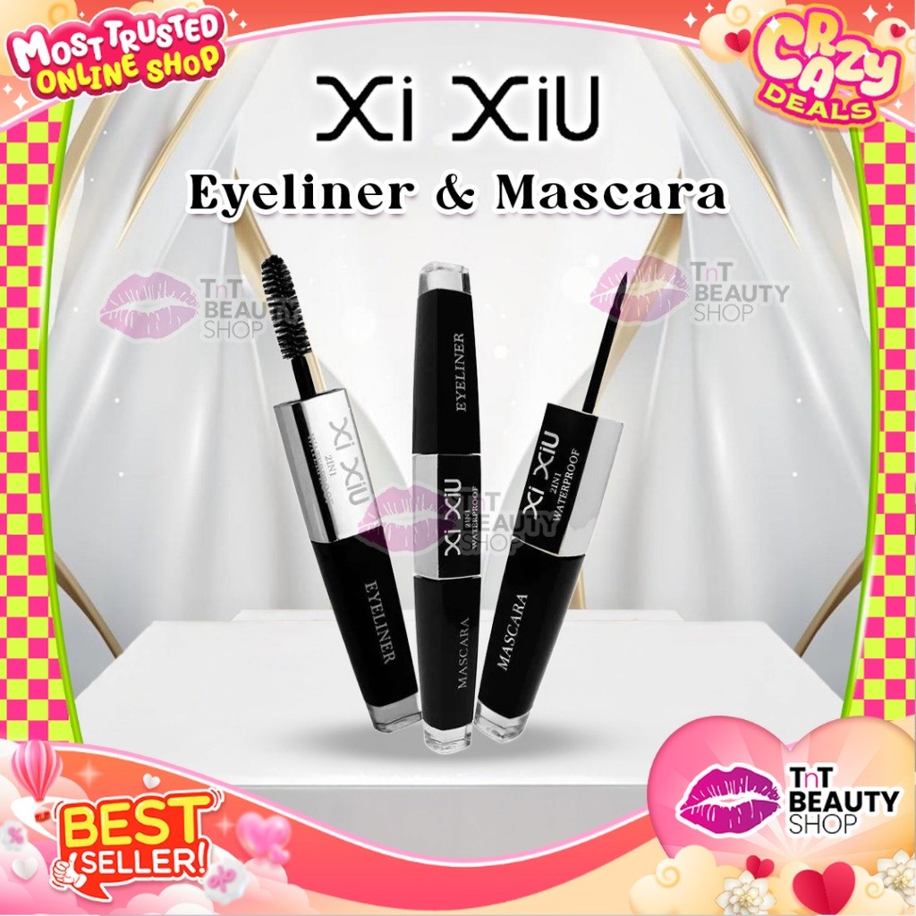 Xi Xiu Mascara & Eyeliner 2in1 New | Tnt Beauty Shop
